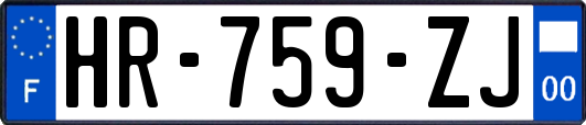 HR-759-ZJ