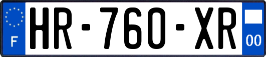 HR-760-XR