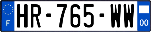 HR-765-WW