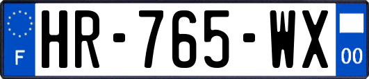 HR-765-WX
