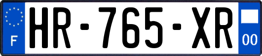 HR-765-XR