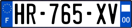 HR-765-XV