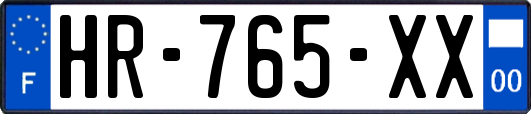 HR-765-XX