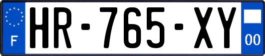 HR-765-XY