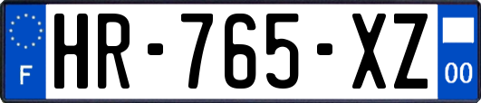HR-765-XZ
