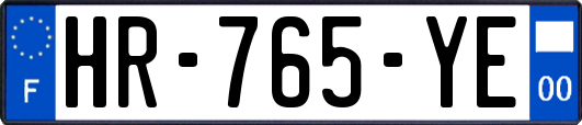 HR-765-YE
