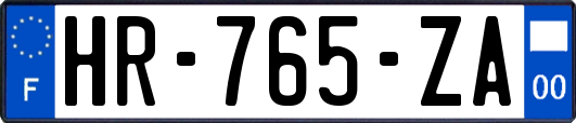 HR-765-ZA
