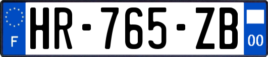 HR-765-ZB