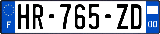 HR-765-ZD