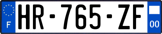 HR-765-ZF