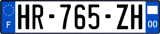 HR-765-ZH