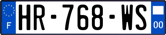 HR-768-WS