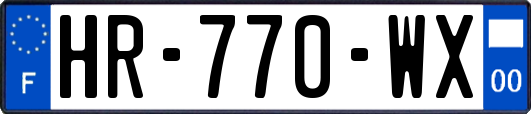 HR-770-WX