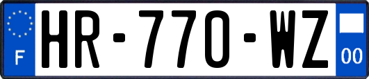 HR-770-WZ