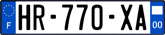 HR-770-XA