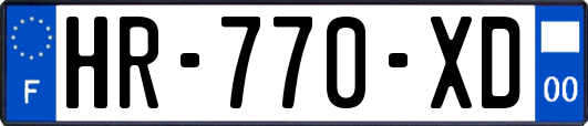 HR-770-XD