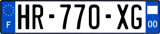 HR-770-XG