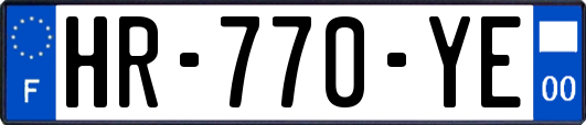 HR-770-YE