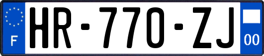 HR-770-ZJ