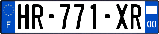 HR-771-XR