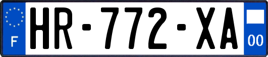 HR-772-XA