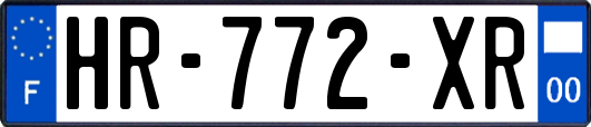 HR-772-XR