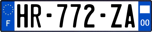 HR-772-ZA