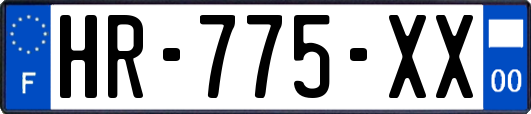 HR-775-XX