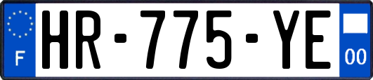 HR-775-YE