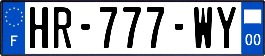 HR-777-WY