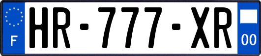 HR-777-XR