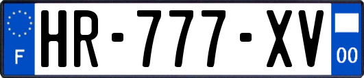 HR-777-XV