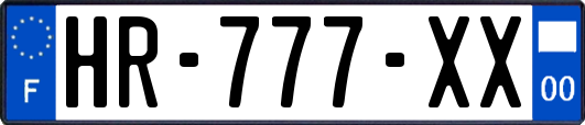 HR-777-XX