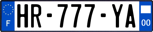 HR-777-YA