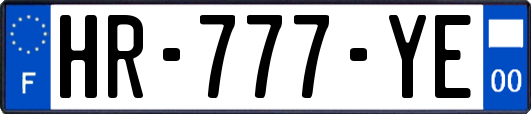 HR-777-YE