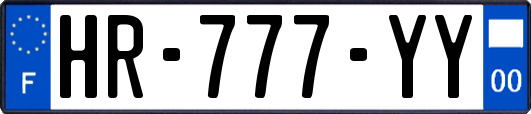 HR-777-YY