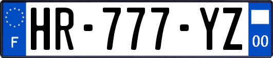 HR-777-YZ
