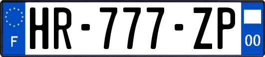 HR-777-ZP