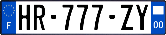 HR-777-ZY