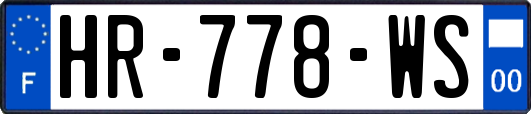 HR-778-WS