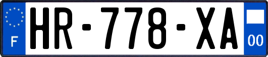 HR-778-XA