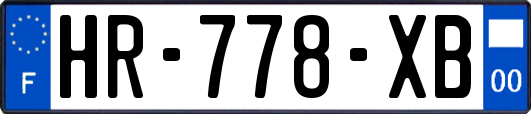 HR-778-XB
