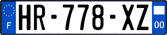 HR-778-XZ