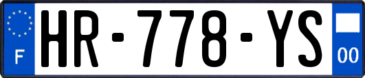 HR-778-YS