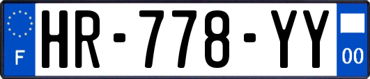 HR-778-YY