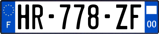 HR-778-ZF