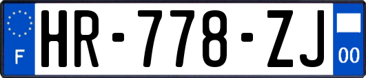 HR-778-ZJ