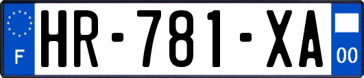 HR-781-XA