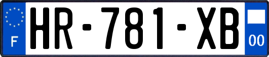 HR-781-XB