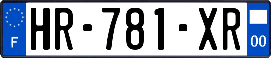 HR-781-XR